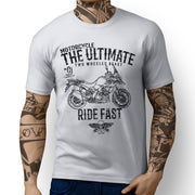 JL Ultimate Illustration For A Suzuki V Strom 1000 2018 Motorbike Fan T-shirt
