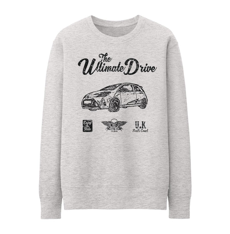 JL Ultimate Illustration For A Toyota Yaris GRMN Motorcar Fan Jumper