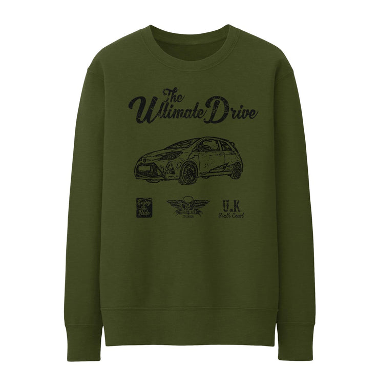 JL Ultimate Illustration For A Toyota Yaris GRMN Motorcar Fan Jumper