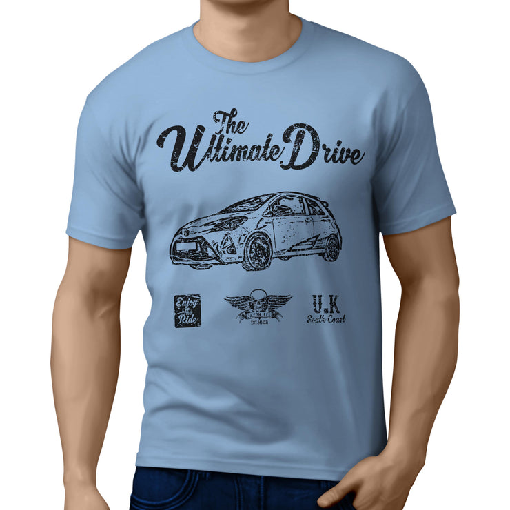 JL Ultimate Illustration For A Toyota Yaris GRMN Motorcar Fan T-shirt