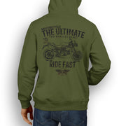 JL*  Ultimate Illustration For A Triumph Speed Triple R Motorbike Fan Hoodie