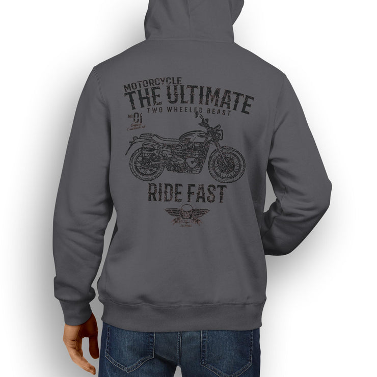 JL Ultimate Art Hood aimed at fans of Triumph Street Scrambler Motorbike