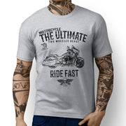 JL Ultimate Illustration For A Victory Cross Country Motorbike Fan T-shirt