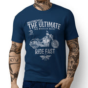 JL Ultimate Illustration For A Victory Gunner Motorbike Fan T-shirt