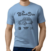 JL Ultimate illustration for a Volkswagen 1968 Beetle 1500 Limousine fan T-shirt