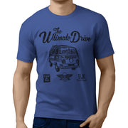 JL Ultimate illustration for a Volkswagen Campervan 1968 fan T-shirt