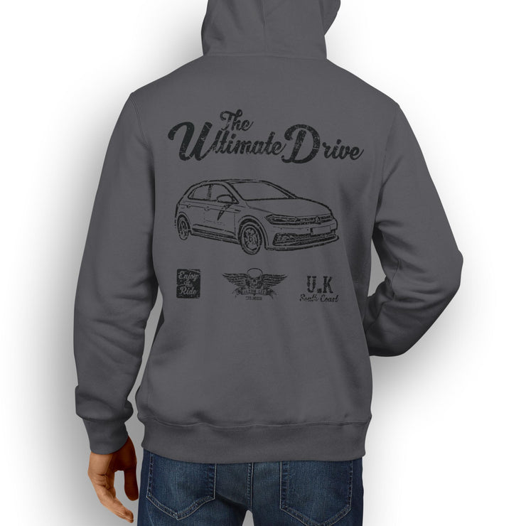 JL Ultimate Illustration For A Volkswagen Polo GTI Motorcar Fan Hoodie