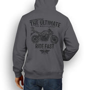 JL Ultimate Illustration For A Yamaha MT07 Motorbike Fan Hoodie