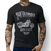 JL Ultimate Illustration For A Yamaha V-Star 950 Tourer 2017 Motorbike Fan T-shi