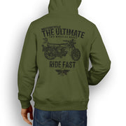 JL Ultimate Illustration For A Yamaha fs1e 50 Motorbike Fan Hoodie