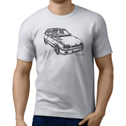 JL Illustration For A Vauxhall Astra MK2 GTE Motorcar Fan T-shirt