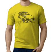 JL Illustration For A Vauxhall Astra MK2 GTE Motorcar Fan T-shirt