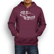 JL Illustration For A Vauxhall Astra MK2 GTE Motorcar Fan Hoodie