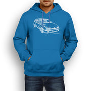 JL Illustration For A Vauxhall Astra MK2 GTE Motorcar Fan Hoodie