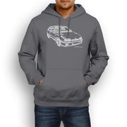 JL Illustration For A Vauxhall Astra MK2 GTE Motorcar Fan Hoodie