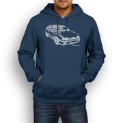 JL Illustration For A Vauxhall Astra MK2 GTE Motorcar Fan Hoodie