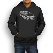 JL Illustration For A Vauxhall Astra MK2 GTE Motorcar Fan Hoodie