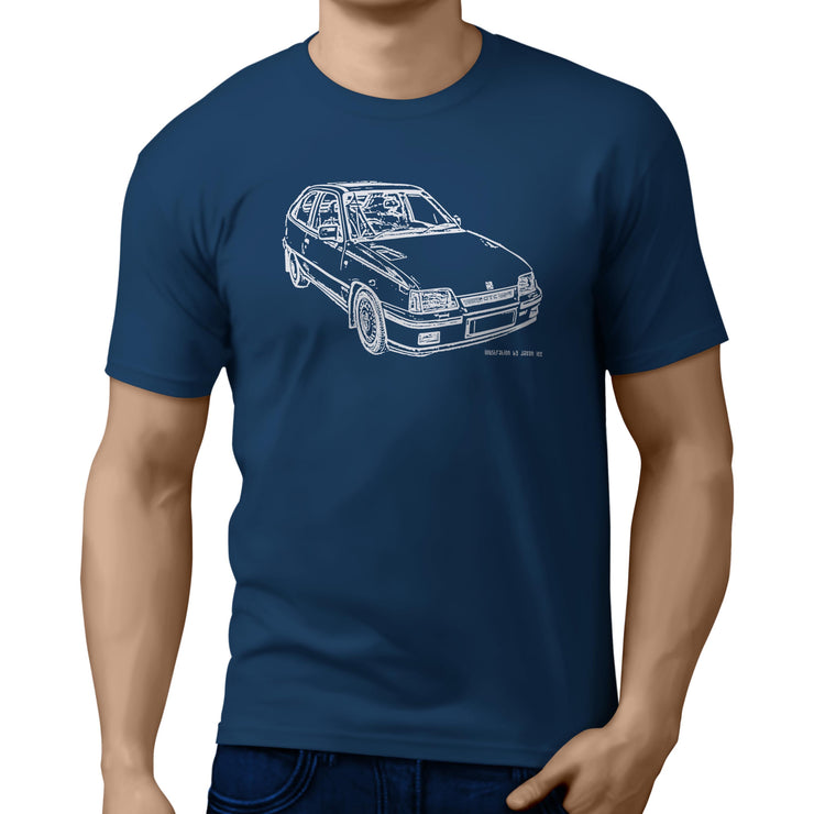 JL Illustration For A Vauxhall Astra MK2 GTE Motorcar Fan T-shirt