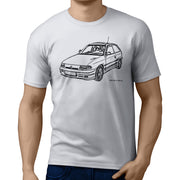 JL Illustration For A Vauxhall Astra MK3 GSI Motorcar Fan T-shirt