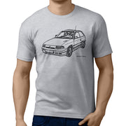 JL Illustration For A Vauxhall Astra MK3 GSI Motorcar Fan T-shirt