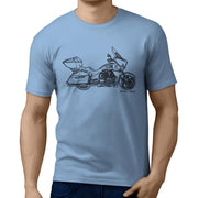 JL Illustration For A Victory Cross Country Tour Motorbike Fan T-shirt