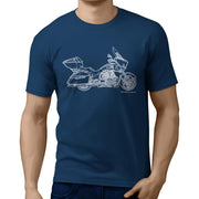 JL Illustration For A Victory Cross Country Tour Motorbike Fan T-shirt