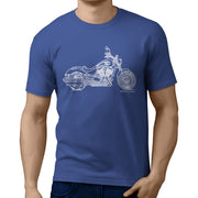 JL Illustration For A Victory Gunner Motorbike Fan T-shirt