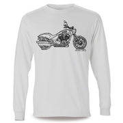 JL Illustration For A Victory Hammer S Motorbike Fan LS-Tshirt