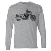 JL Illustration For A Victory Hammer S Motorbike Fan LS-Tshirt