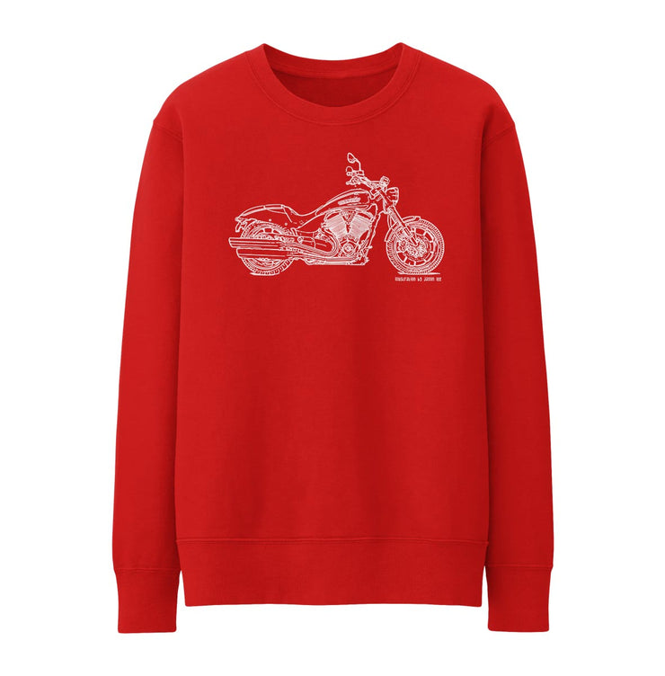 JL Illustration For A Victory Hammer S Motorbike Fan Jumper