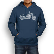 JL Illustration For A Victory Hammer S Motorbike Fan Hoodie