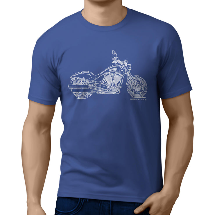 JL Illustration For A Victory Hammer S Motorbike Fan T-shirt