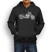 JL Illustration For A Victory Hammer S Motorbike Fan Hoodie