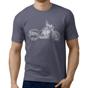 JL Illustration For A Victory Hammer S Motorbike Fan T-shirt