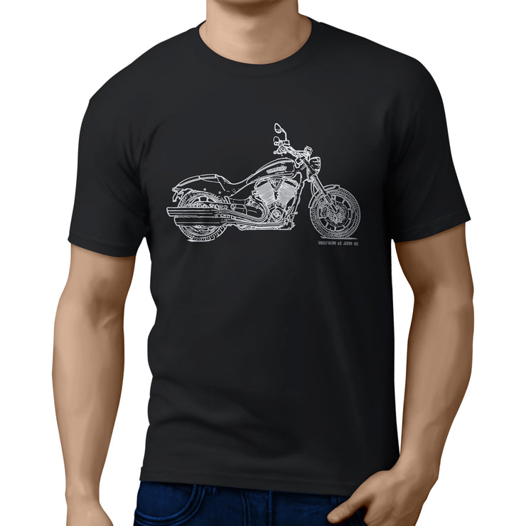 JL Illustration For A Victory Hammer S Motorbike Fan T-shirt