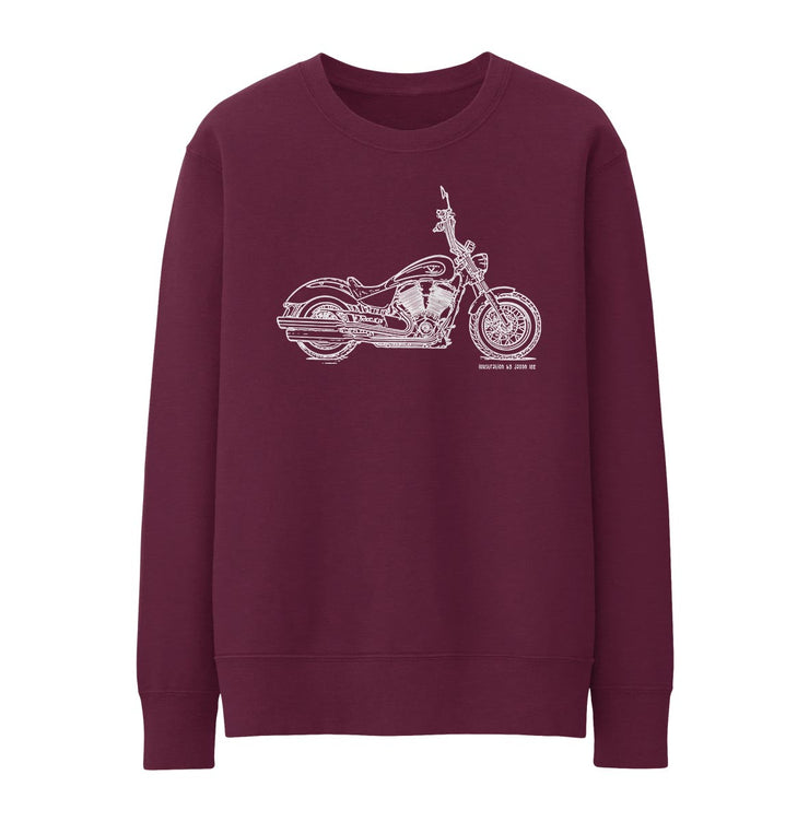 JL Illustration For A Victory Highball Motorbike Fan Jumper