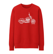 JL Illustration For A Victory Highball Motorbike Fan Jumper