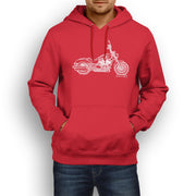 JL Illustration For A Victory Highball Motorbike Fan Hoodie