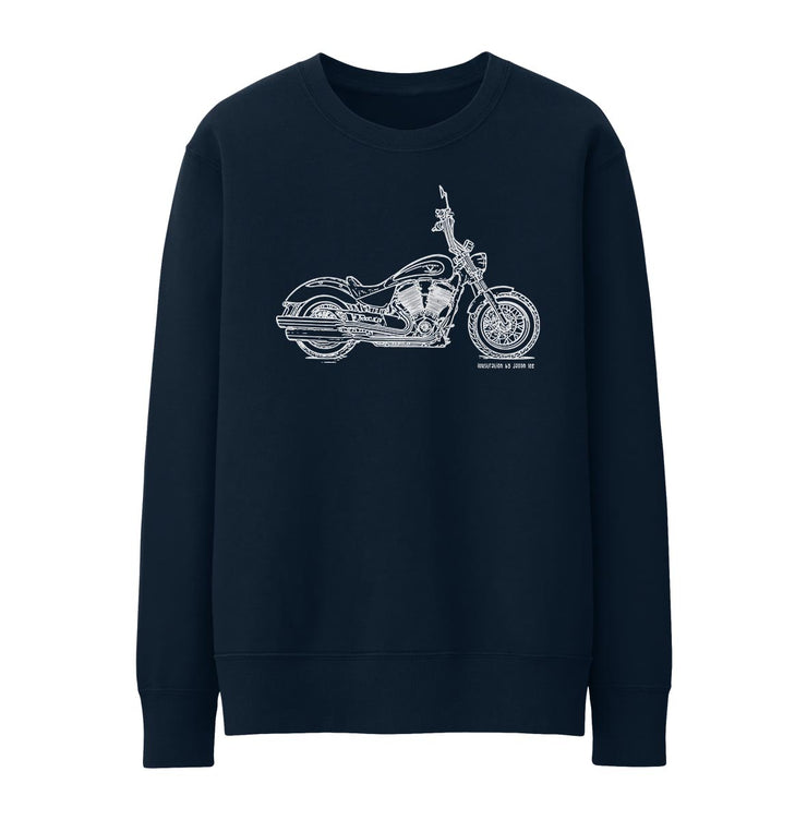 JL Illustration For A Victory Highball Motorbike Fan Jumper