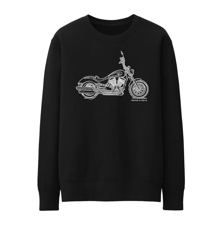 JL Illustration For A Victory Highball Motorbike Fan Jumper