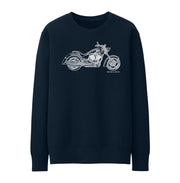 JL Illustration For A Victory Kingpin Motorbike Fan Jumper