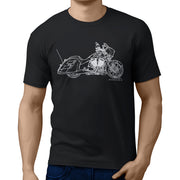 JL Illustration For A Victory Magnum Motorbike Fan T-shirt