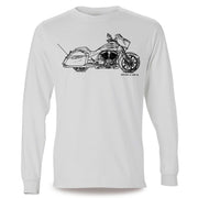 JL Illustration For A Victory Magnum X1 Stealth Edition Motorbike Fan LS-Tshirt