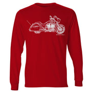 JL Illustration For A Victory Magnum X1 Stealth Edition Motorbike Fan LS-Tshirt