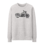 JL Illustration For A Victory Octane Motorbike Fan Jumper