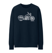 JL Illustration For A Victory Octane Motorbike Fan Jumper
