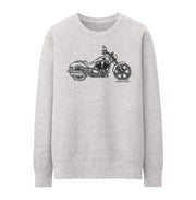 JL Illustration For A Victory Vegas Motorbike Fan Jumper