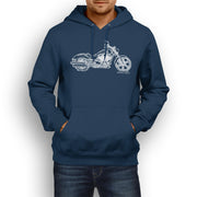 JL Illustration For A Victory Vegas Motorbike Fan Hoodie