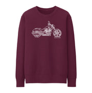 JL Illustration For A Victory Vegas 8 Ball Motorbike Fan Jumper