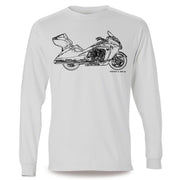 JL Illustration For A Victory Vision Motorbike Fan LS-Tshirt